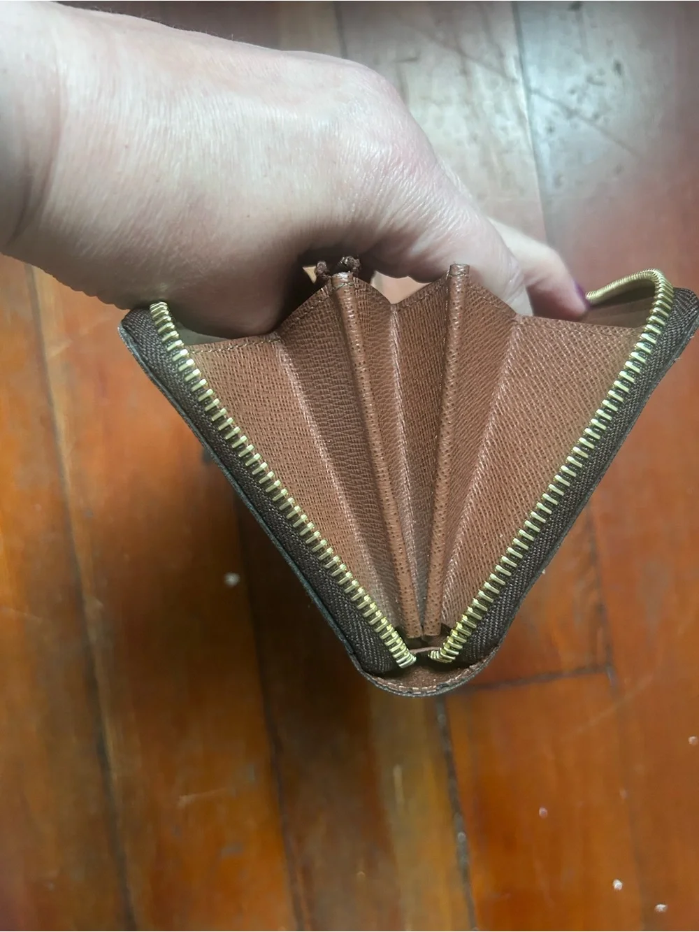 Louis Vuitton Monogram Zippy Wallet